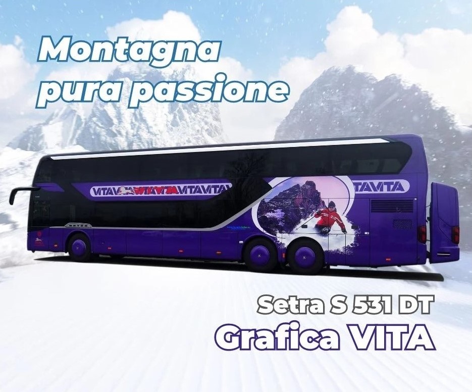 NUOVO BUS A DUE PIANI SETRA S531